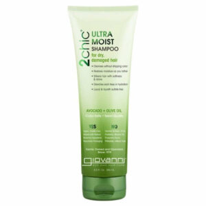 Giovanni 2chic Ultra-Moist Avocado and Olive Oil sulfate free shampoo for curly hair