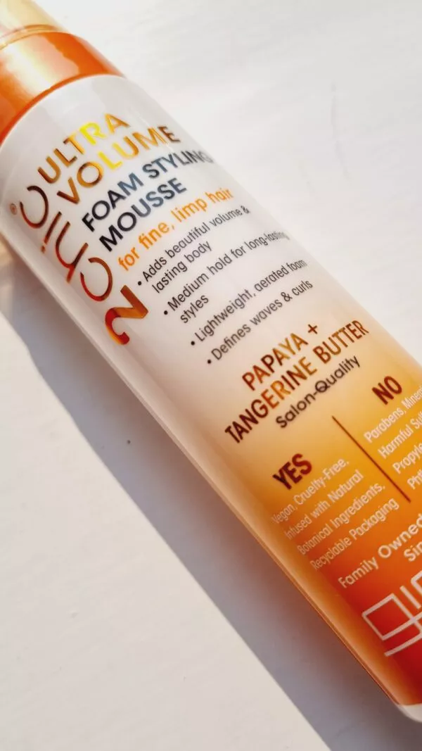 Giovanni Papaya & Tangerine Butter Foam